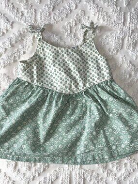Carter's Boho Baby Sundress Size 0-3 Months Floral Cottagecore